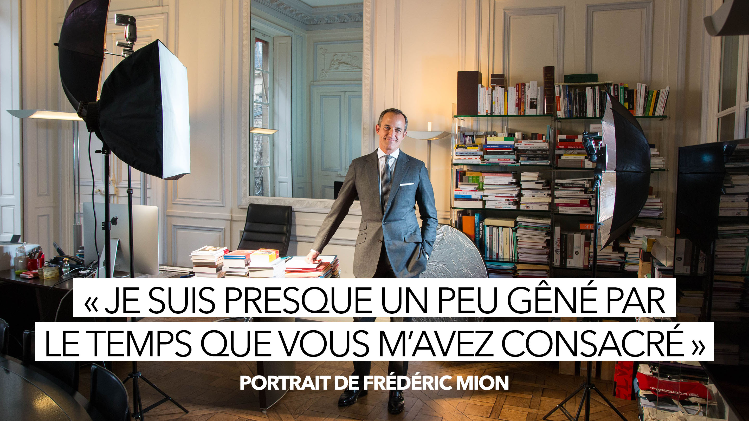 Frédéric Mion : « Je suis presque un peu gêné par le temps que vous m’avez consacré » Portrait du directeur de Sciences Po.