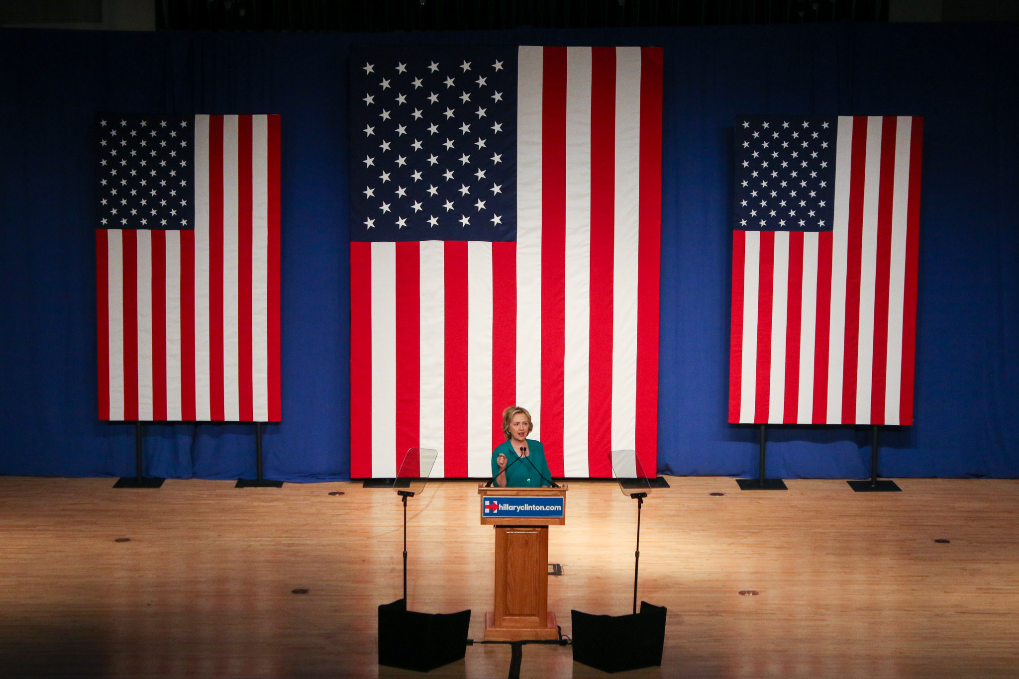 Hillary Clinton à Miami le 31 juillet 2015